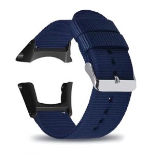KMKJSH Bracelet en Nylon Compatible avec Suunto Ambit 3/3 Run/2/2R/2S/1/Sport Sangle, avec R&eacute;glable Acier Inoxydable Fermoir Femme Homme Sport Bande de Rechange pour Suunto Ambit 3 Bracelet (10) (Kemikeji, neuf)
