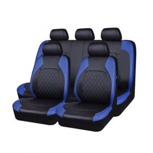 KNAUDMDM Housses de si&egrave;ge de Voiture, pour ??????? Symbioz 2025 Housses Si&egrave;ge Voiture en Cuir Imperm&eacute;able Quatre Saisons Protection Couvre Sieges Voiture,D (suiyueheng, neuf)