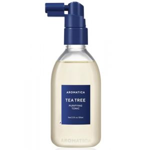 AROMATICA Tonique Purifiant &agrave; l'Arbre &agrave; Th&eacute; 100ml, Sans Parab&egrave;ne, Silicone, Sulfate | Vegan | Tonique Apaisant et Rafra&icirc;chissant pour votre cuir chevelu (AROMATICA CO., neuf)