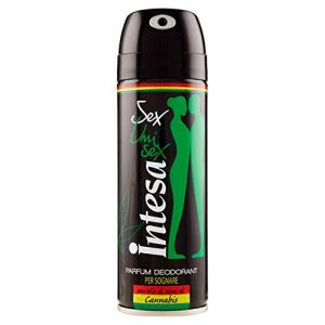 Intesa Parfum Cannabis Déodorant Unisexe 125 ml, Jaune, L (Nikilko2017, neuf)