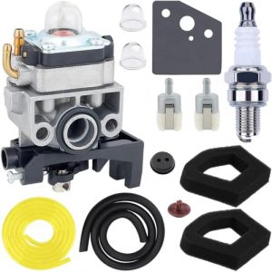 ZAMDOE Carburateur GX35 pour Honda GX35 GX35NT HHT35 HHT35S FG110 FG110 D&eacute;broussailleuse D&eacute;broussailleuse Moteur 4 Temps 16100-Z0Z-034 16100-Z0Z-815 avec Filtre &agrave; air de Remplacement 17211-Z0Z-000 (ZAMDOE, neuf)