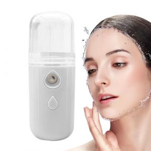 Nano brumisateur - 30ml Visual Water Tank Pulvérisateur facial Atomisation hydratante Nano Mister | Brume portative, vapeur faciale à brume fraîche rechargeable par USB pour hydrater le visage (jierone, neuf)