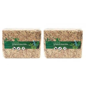 Sphaigne de sphaigne pour Terrarium et orchidées du Chili 150 g à 5000g (2x1000 g) (Lifestyle & Nature, neuf)
