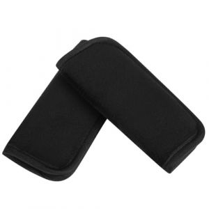 EIHI Housse Siege Auto Bebe, Protège Ceinture Enfant, Poussette pour Bébé Protège Ceintures Noir, Universel Doux Coussin de Ceinture de Sécurité pour Nouveau-né Enfants, 2 pièce (EIHI, neuf)