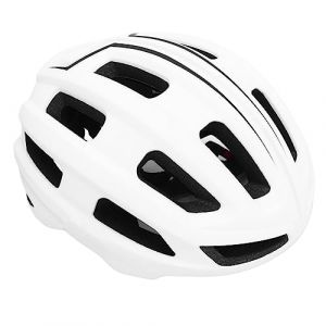 Casque de Vélo, Casque de Vélo 61-65 Cm Réglable, Respirant et Léger pour Adultes, Casque de Vélo de Route avec 21 Aérations pour Hommes et Femmes (White) (sunborui-EU, neuf)