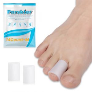 Protege Orteil Silicone, (14 PCS) Protection Orteil, Separateur Orteil, Gel Toe Spacer, Protege Doigt de Pied Pour Ampoules, Callosités, Soulagement de La Douleur de Friction(M) (pnrskter, neuf)