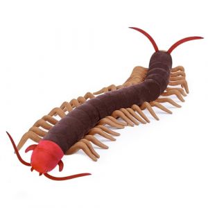lilizzhoumax Jouets en Peluche Mille-Pattes 60cm/23” Marron Simulation Jouet en Poupée Réaliste Centipède arthropodes Jouets Animaux Sauvages en Peluche Insecte Cadeau pour Les Amis et Les Enfants (Sbekiew store, neuf)