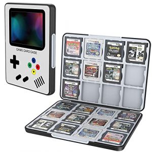 HEIYING Etui de Carte de Jeu pour Nintendo 3DS 3DSXL 2DS 2DSXL DS DSi, Support de Cartouche de Jeu Portable 3DS 2DS DS avec 24 Carte Emplacements (HEIYING-EU, neuf)