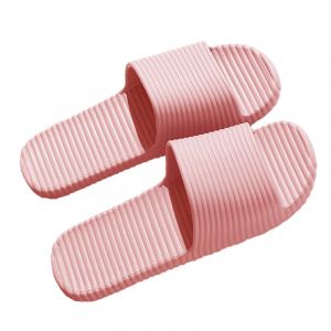 AioTio Chaussons pour Femme Homme Confortable de Bain Pantoufles de Douche Antid&eacute;rapant Tr&egrave;s L&eacute;ger Chaussons de plage d&eacute;contract&eacute;es(Rose,36/37EU) (APIKA EU, neuf)