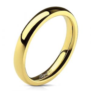 UrbanBijoux Bague Anneau Alliance Mariage de fian&ccedil;aille Homme Femme plaqu&eacute; Or 4mm - 65 (Roidubijou, neuf)