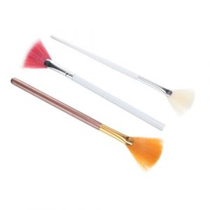 BATHVEVE 3pi&egrave;ces Pinceaux De Maquillage Forme De Vent Fan Shaped Pour Blush Et Poudre Accessoires Cosm&eacute;tiques Pour Usage Quotidien Et Professionnel (MINAMYIO, neuf)