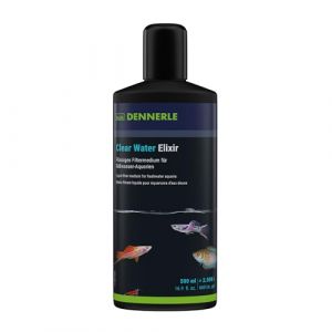 Dennerle Clear Water Elixir 500 ML - média filtrant Liquide pour la Purification, l'entretien et la prévention de l'eau, conditionneur d'eau pour l'eau d'aquarium (Zoo Galaxie, neuf)