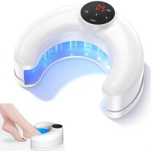 Appareil Traitement Laser Mycose Ongles pour Ongles Multiples, Rechargeable pour L'onychomycose, Solution R&eacute;paratrice pour Ongles Ab&icirc;m&eacute;s et D&eacute;color&eacute;s (22 Lampes) (Morix, neuf)