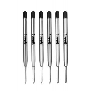 Rotring Tikky S0195390 Lot de 6 recharges pour stylo Noir (M) (Famica FR, neuf)
