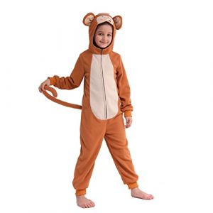 Sincere Party Toison Singe Combinaison Singe Tout en un Halloween Costume pour les enfants Petit (4-6) (SP Funworld, neuf)