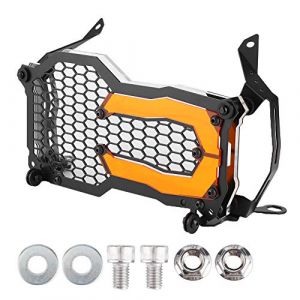 Longzhuo Couvercle de Protection de Protection de Grille de Phare de Moto adapté pour R1200GS R1250GS (DYKJ-EU, neuf)