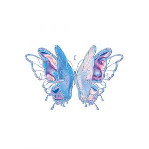 Le Sous-genre Papillon Bleu Personnalité Imperméable À L'eau Autocollants De Tatouage Durables, Les Filles En Europe Et Aux États-Unis Marée Cool Autocollants De Tatouage (CHJWEIHHERT, neuf)