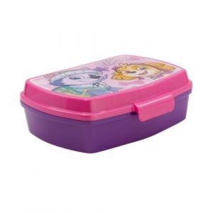 My sweety pop - Boîte à goûter - Lunch box - Pour enfant - Crèche - Maternelle - Ecole - Vacances - Repas - 17 cm - Idée Cadeau - Pat Patrouille - Rose/Violet - pour fille (Mon jouet préféré, neuf)