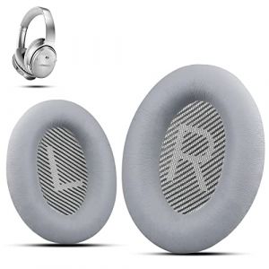 Krone Kalpasmos Coussinets de Rechange pour Casque Bose QuietComfort 35 II /QC35 /QC25 /QC2 /QC15 /Ae2 /Ae2i /Ae2w /SoundTrue & SoundLink Gris (Krone Kalpasmos, neuf)