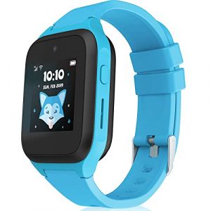 Kuaguozhe Bracelet pour bracelets TCL Movetime Family Watch Kids MT40X/MT40U/ MT40A/ MT40 - Bracelet de rechange en silicone souple compatible avec TCL pour enfants, smartwatch MT40 (X/U/A) (Linstore001, neuf)
