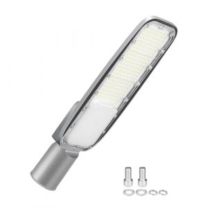 SKYWORLD Led R&eacute;verb&egrave;re Lampe Ext&eacute;rieur, 150W 9498 Lumens Lampadaire LED Ext&eacute;rieur 6000K Blanc Froid IP66 &eacute;tanche Lumiere Projecteur LED pour Rue, Cour, Parking, Jardin, Garage, All&eacute;es &eacute;clairage Public (SKYWORLD-EU, neuf)