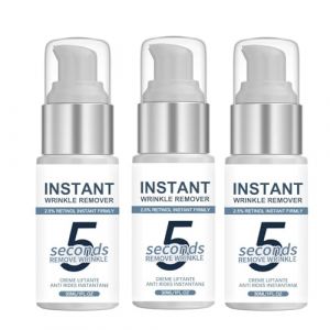 Creme Anti Rides Femme,Wrinkle Power,Cr&egrave;me Anti-Rides Instantan&eacute;e,2.5% Retinol Instant Firmly,Combleur Rid&eacute;s Immediat,Filling Effet Imm&eacute;diat,Creme Hydratante Visage Homme Femme (3) (BaiYuZ, neuf)