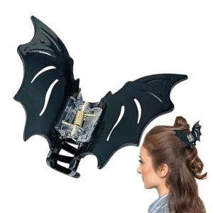 Bat Wing Hair Clips - Hollow Out Gothic Horror Hair Accessory, Vivid Appay Accessoires pour Party (yaomuy, neuf)
