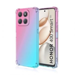 HONLEN Coque pour Honor 400 Smart (4G/5G) / Honor X7d &Eacute;tui, (6.77" inches) Transparente D&eacute;grad&eacute;e TPU Silicone Quatre Coins Renfort d'angle Case (HONLEN, neuf)