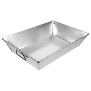 Uonlytech Cendrier de cheminée en fer : Support rectangulaire en fer avec poignées pour poêle à bois et bac de récupération des cendres pour cheminée d'intérieur – Accessoire de (Vivinacy, neuf)