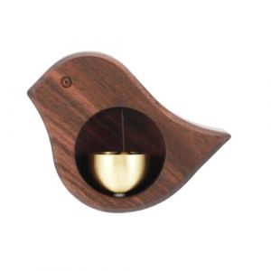 ROKZELT Carillon De Porte En Bois, Cloche Porte D'Entr&eacute;e, Carillon De Passage Magasin, Forme D'Oiseau, Pour Porte, Magasin, Restaurant, Bar, H&ocirc;tel, Caf&eacute;, Bureau (ZHANG GUOQIANG SHOP, neuf)