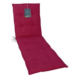LILENO HOME Lot de 1 coussin pour chaise longue de jardin Bordeaux 190 x 60 x 60 x 6 cm (Discount-Deal24, neuf)