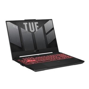 Asus TUF Gaming A15 15.6 Pouces FHD 144Hz Pc Portable (processeur AMD Ryzen 9 8945H, 16GB DDR5, 1TB SSD, NVIDIA GeForce RTX 4060, Windows 11 Home) – Clavier AZERTY (Accessoires PC, neuf)