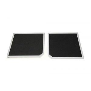 SOS Accessoire Filtre à charbon (lot de2) 257X245 mm pour Hotte CONTINENTAL EDISON 351C51 (SOS-Accessoire, neuf)