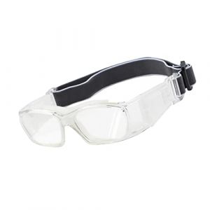 EnzoDate Lunettes de basket-ball vintage Slimfit Lunettes de sport de s&eacute;curit&eacute; de protection (transparent) (yueyue trade, neuf)