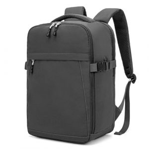 Xkdoai Sac a Dos Voyage Cabine Avion 40x27x20 pour Ryanair Sac de Voyage pour 40x30x20 Avion avec Pochette Antivol Porte-Bouteille Orifice de Chargement USB Imperm&eacute;able (JACING, neuf)