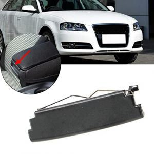 HZYCKJ 1 pièces couvercle de Console centrale en plastique couvercle d'accoudoir de voiture loquet clip couvercle loquet clip loquet pour Audi A3 8P 2003-2012 (HZYCKJ-EU, neuf)