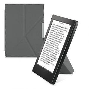 kwmobile &Eacute;tui Compatible avec Kobo Aura H2O Edition 1 Coque - &Eacute;tui &agrave; Rabat magn&eacute;tique Tablette eReader Similicuir - Anthracite (SX-Commerce, neuf)