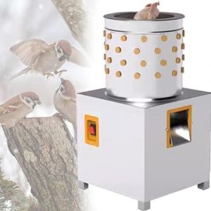 GYQSSD Plumeuse Automatique De Plumes De Volaille, Machine à Plumer De Poulet, Plumeuse De Poulet Commerciale pour Poulet De Volaille, Oiseau, Canard, Dinde, Caille, Retrait Rapide des Plumes (YONGQINGSHOP, neuf)