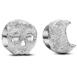 MSPOVOF Cr&acirc;ne et lune Charms Pendentif en argent sterling 925 compatible avec bracelet et collier Cadeau pour femmes (MSPOVOF, neuf)