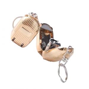 Coupe-ongles En M&eacute;tal Pliable Peu Encombrant Accessoire De Porte-cl&eacute;s Pour Les Besoins Manucure En Plein Air Poche Adapt&eacute; Voyages (deDhh, neuf)