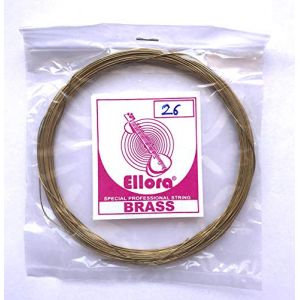 Bobine de fil en laiton calibre 26 0,49 mm 0,000 mm pour sitar sarod israj dilruba (Vadyam, neuf)