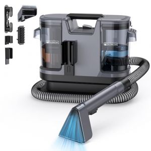 Lubluelu Shampouineuse Canap&eacute; Injecteur-Extracteur 600 W, 15 kPa &ndash; Nettoyeur Tapis et Moquettes Portable avec Fonction Auto-Nettoyante, Long Tuyau pour Canap&eacute;s, Tapis et Int&eacute;rieur de Voiture (GuangZhiXun, neuf)