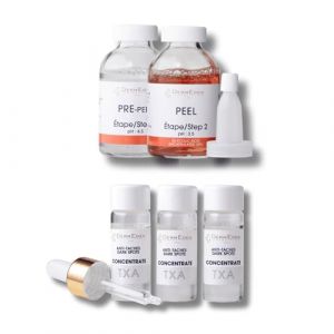 Laboratoires DermEden Protocole Peeling Anti-t&acirc;ches - Advanced Peel 2x30ml et Concentr&eacute; Anti-Taches TXA 3x10ml - Fabrication Fran&ccedil;aise (DERMEDEN, neuf)