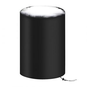 Housse pour F&ucirc;t De 208 litres - B&acirc;che De R&eacute;cup&eacute;ration d'eau &Eacute;tanche - Protection Toute Saison Anti-Poussi&egrave;re Anti-UV pour Jardin Terrasse All&eacute;e (liufuyet, neuf)