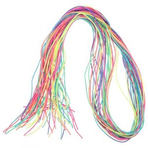 PRETYZOOM 120 pi&egrave;ces Ficelle de Tresse Cheveux D&eacute;grad&eacute; Color&eacute; pour Coiffure DIY Accessoires Tresse pour Femmes et Filles Kit Ficelle Cheveux pour Queue de Cheval et Tresses (Coddle HSY, neuf)