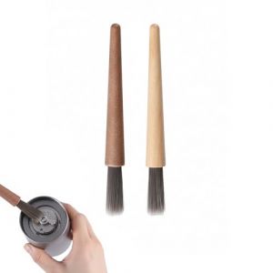 ARYIMYDP 2 Pinceaux Nettoyage pour Machine &agrave; Caf&eacute; - Accessoires Barista avec Poils Souples, Brosse de Cuisine pour Portafiltre et Moulin &agrave; Caf&eacute; Professionnel (UIRYFAZHANYOUXIANBAODAN, neuf)