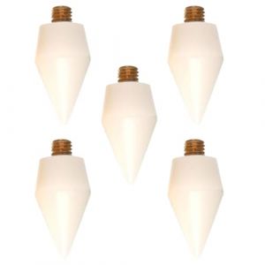 SEWACC Embouts de Cire pour Stylo &agrave; Diamant 5 Pi&egrave;ces Blanc, Recharges Pr&eacute;cises pour Outils de Pointillage Nail Art, Applicateurs Strass pour Peinture Diamant et D&eacute;coration Ongles (Quick Research Sha, neuf)