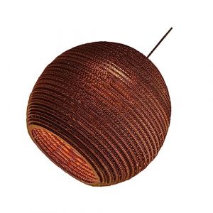 Angoily Lustre Suspendu Papier Style Asiatique Lampe Rattan Tressé Design Créatif Luminaire Décoratif pour Salon et Villa Installation Facile (Xavier Eaton, neuf)