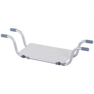 Tabouret de Douche, Tabouret de Bain Pivotant à 360°, Pieds Antidérapants, Sûr et Stable, pour Les Personnes Handicapées,Siège de Douche réglable en Hauteur (73-83 * 22 * 18cm) (Hechheu, neuf)