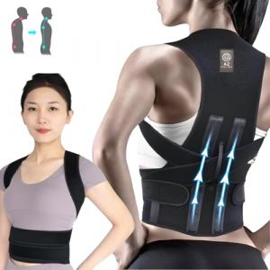Posture Correcteur dos Taille S pour Femme et Homme : Orth&egrave;se Dorsale pour Maintenir le Dos Droit - Soutien Lombaire Redresse-Dos Confortable, Respirant et Ajustable - Transformez votre Posture (AZ Easy Buy, neuf)